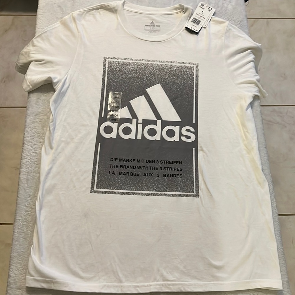 Adidas shirt for men size L
